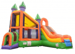 Screenshot202024 03 0420152048 1709583814 Deluxe Castle Bounce House Slide Combo DRY ONLY - RAINBOW