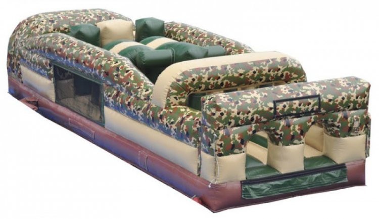 Camo 7 element obstacle course camo