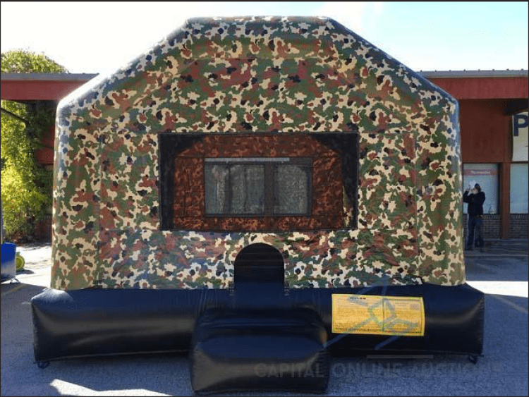 Camo Bounce House 15x15