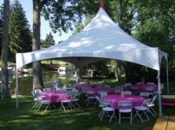 20 x 20 Tent, Table & Chair Package