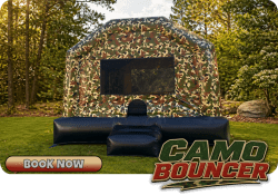 Camo Bounce House 15x15