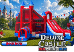 Deluxe Castle Combo DRY ONLY - Red, White, Blue