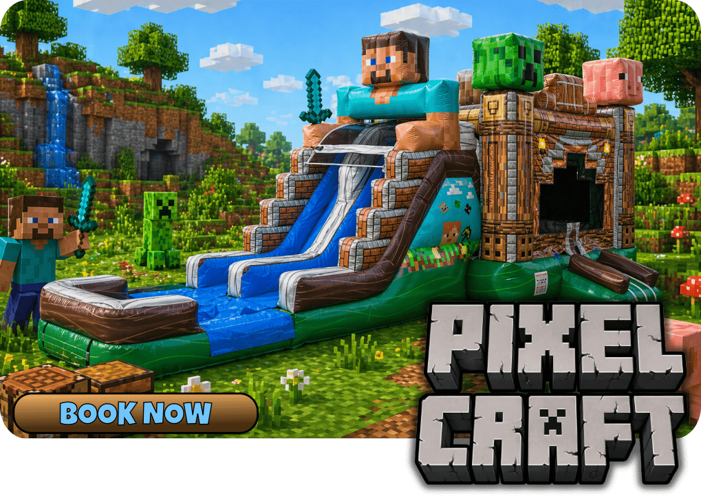 Minecraft Bounce House 1 Home