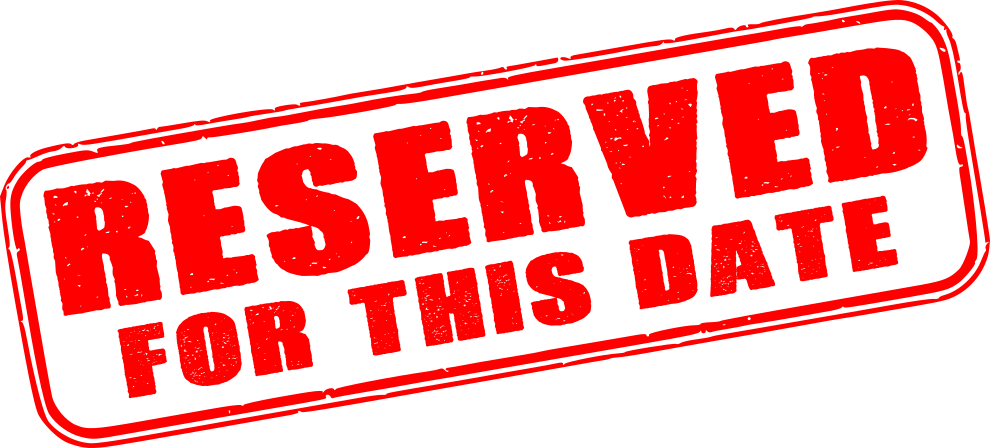 RESERVED FOR THIS DATE Water Slides