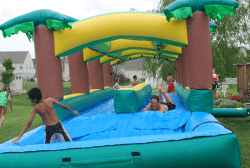 inflatable slip and slide rental0 1776001412 Dual Lane Slip N Slide