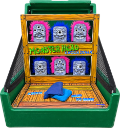 Monster Head Bean Bag Toss Table Top